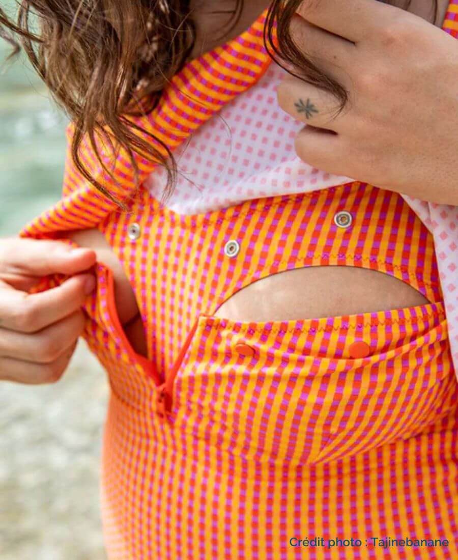 Où trouver des maillots de bain d'allaitement ? 3 - S’organiser et s’équiper, La préparation de l'allaitement, Les premières sorties, Mise en route et premiers jours de l’allaitement - VanillaMilk Maillot de bain Tajine Banane