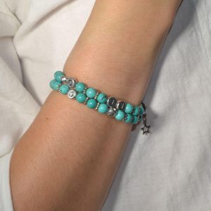 Bracelet allaitement Turquoise