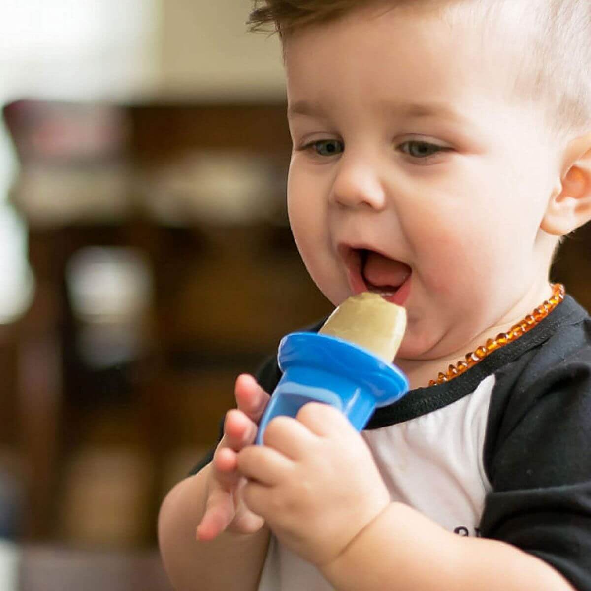 Moules à glaces au lait maternel pour bébé | Grignoteuse de sucette à  mangeoire à fruits - Jouet de dentition pour tout-petits, anneau de  dentition