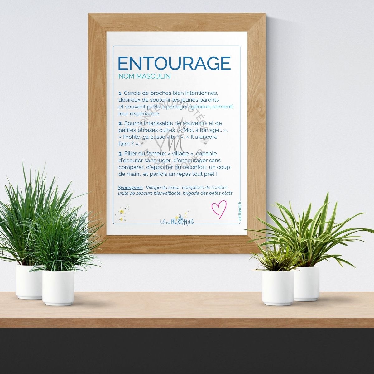 affiche définition vanillamilk