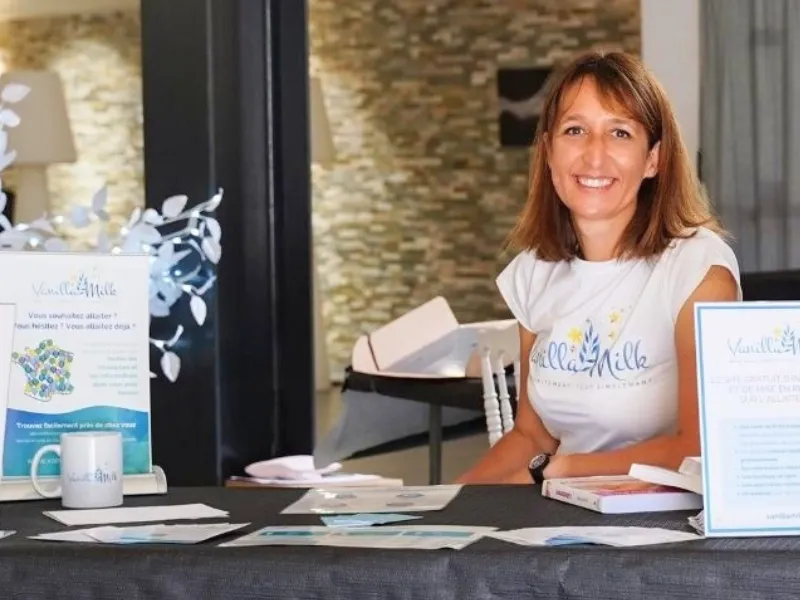 Stephanie, fondatrice de VanillaMilk