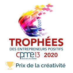Logo Trophée des entrepreneurs positifs - Cpme13